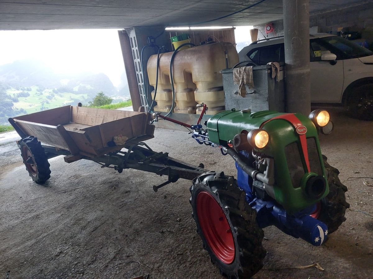 Rapid Tutte le macchine: Rapid super mit treibachsanhänger – Usato da Pany venduto da and_wtd6