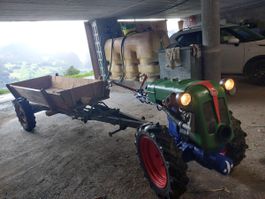 Rapid super mit treibachsanhänger