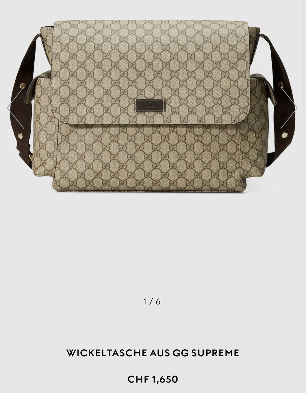 Gucci Kindertaschen: Gucci Diaper Bag – Neu und originalverpackt aus Meilen von Gbaby 7