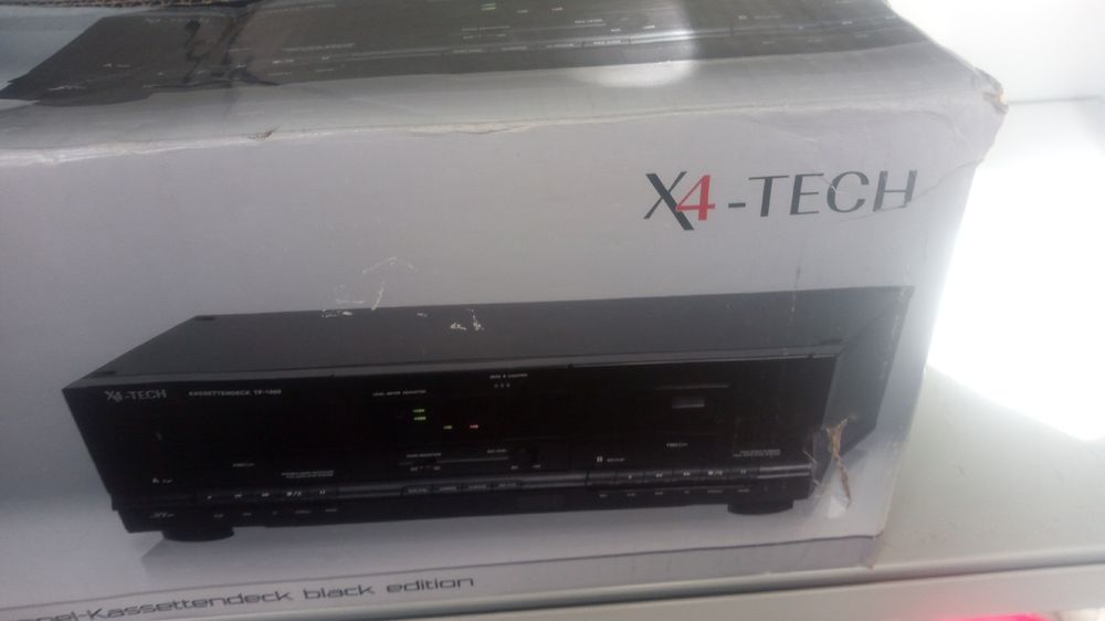 Multimediaplayer & Streamer: X4-Tech TP-1000 Kassettendeck - neu – Gebraucht aus Belp von Guadalupe84 2