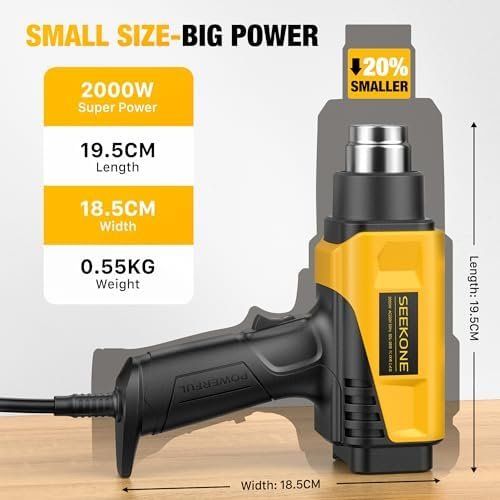 Tutti gli attrezzi: Heissluftpistole 2000W – Nuovo e nell'imballaggio originale da Hundwil venduto da Stallone5 2