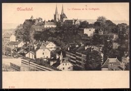 Neuschatel   Le Chàteau  et  le  Collégiale