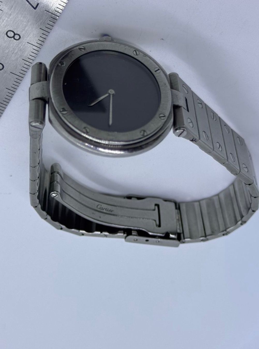Cartier Uhren: Cartier Vendome GHOST DIAL – Defekt aus Walchwil von off_8gb2 3