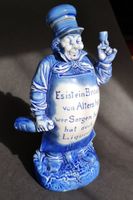 Likör-Mann, Keramik, Flasche, ca. 100 Jahre alt