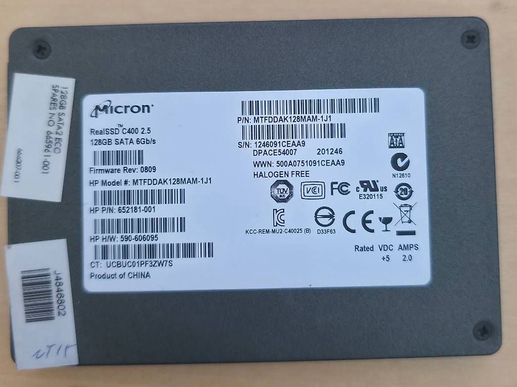 Harddisks: Micron RealSSD C400  128GB – Gebraucht aus Basel von Junior_Store