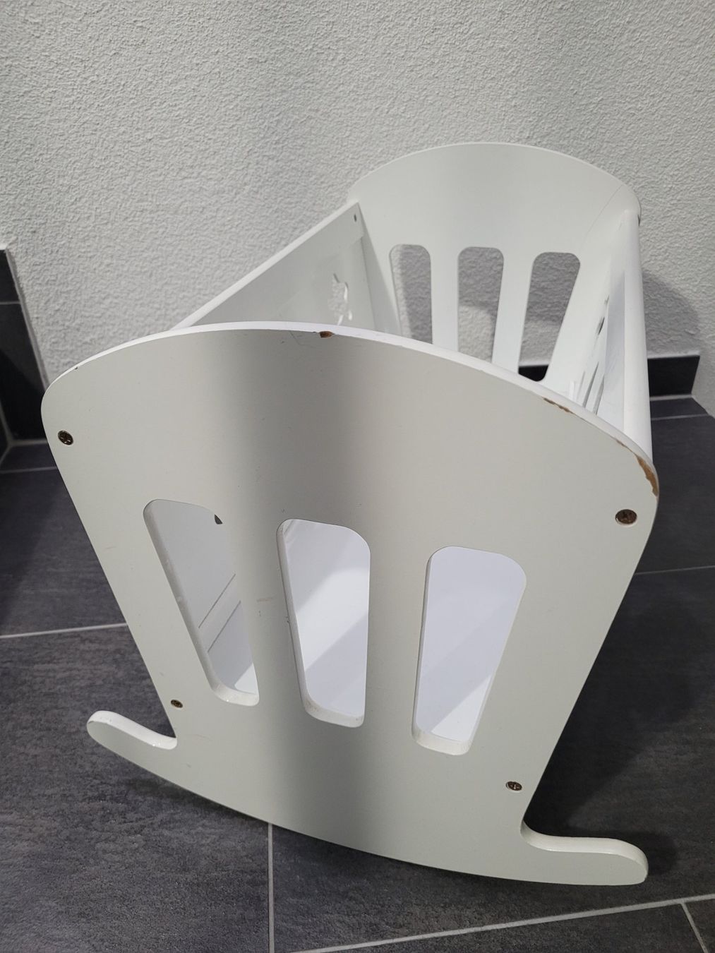 Giocattoli: Puppenwiege weiss – Usato da Endingen venduto da Mobbele 1