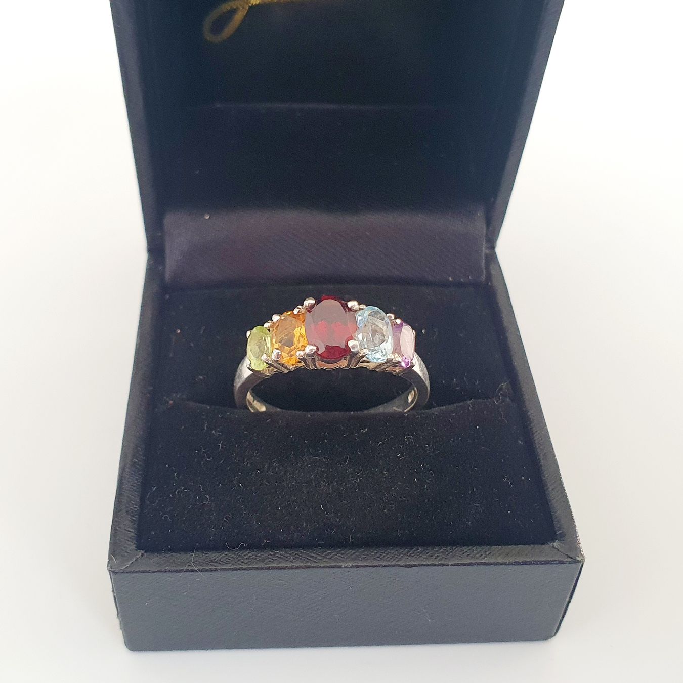Anelli: Edelsteinring, Silber 925, Grösse 18.2 mm – Usato da Kreuzlingen venduto da Wunderkiste123 6