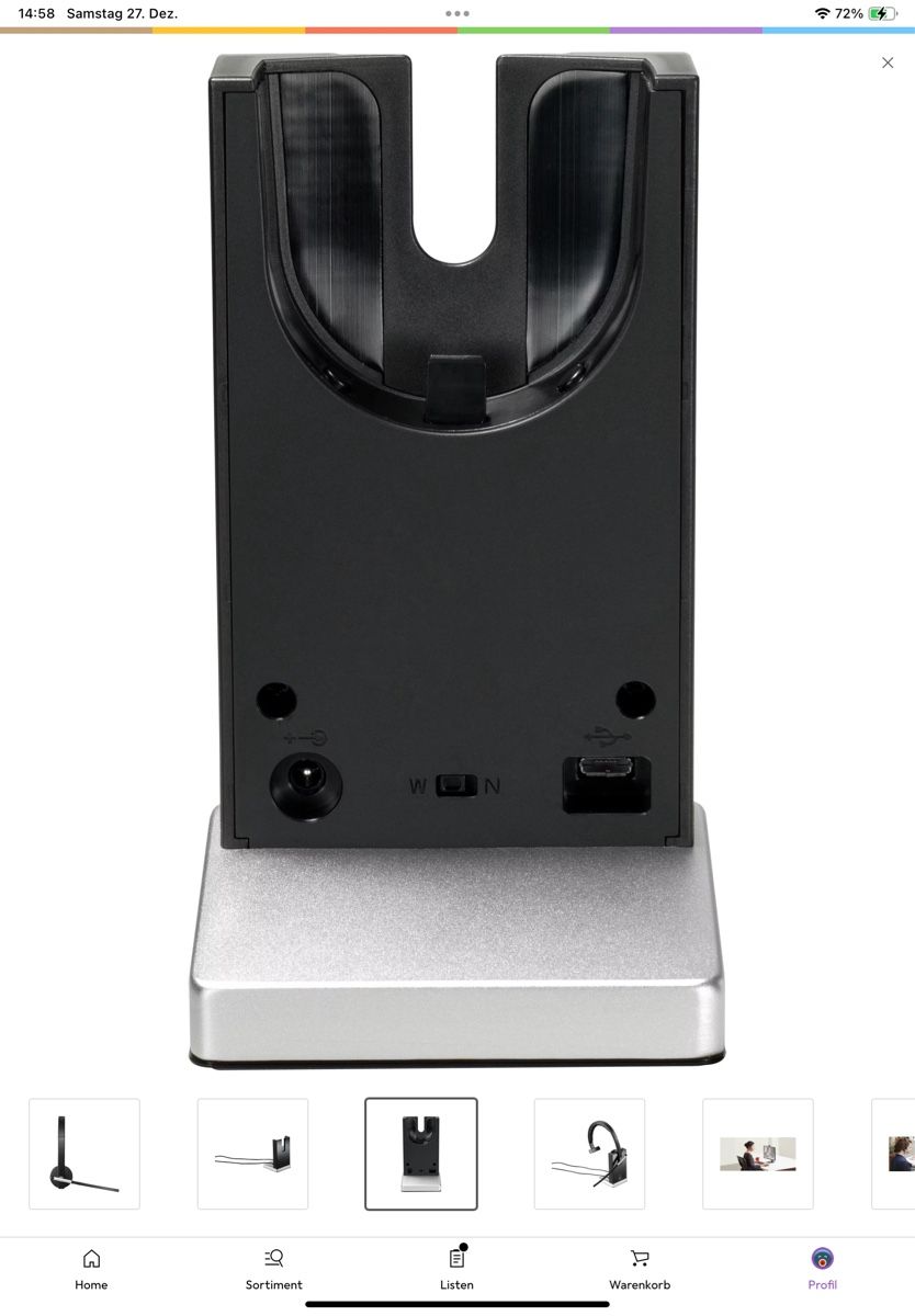 Logitech Cuffie: Logitech H820e Mono Office Headset, kabellos, USB-A – Nuovo (secondo la descrizione) da Bülach venduto da galago1962 8
