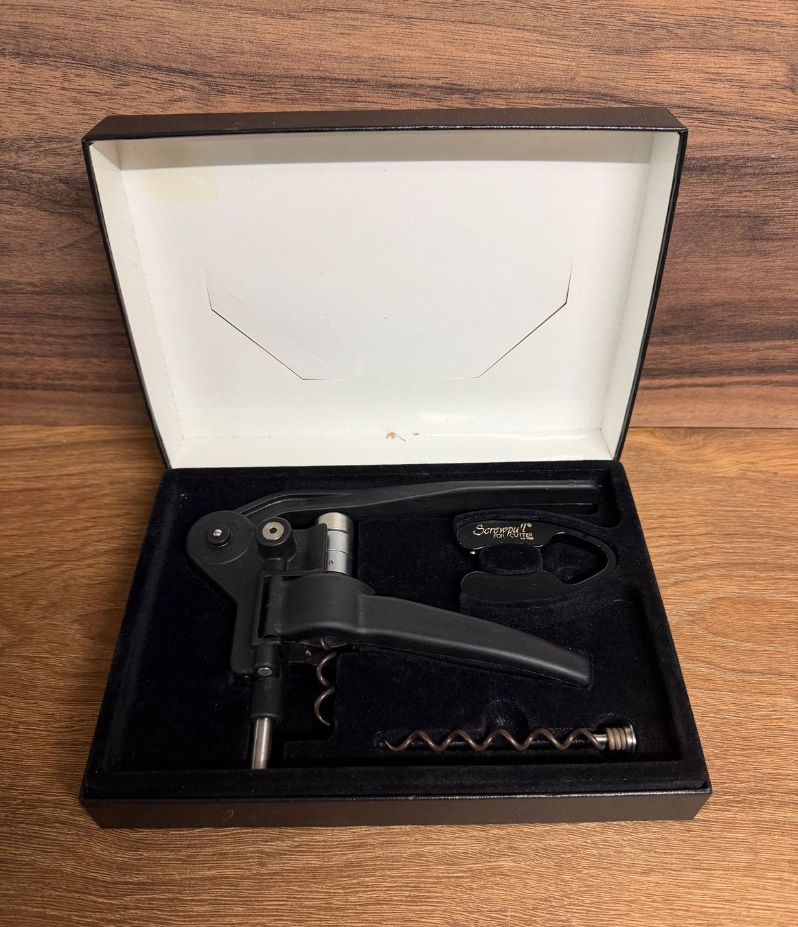 Flaschenöffner & -verschlüsse: ScrewPull Korkenzieher Lever Model - Profi-Qualität! – Gebraucht aus Nussbaumen AG von olitech5415 1