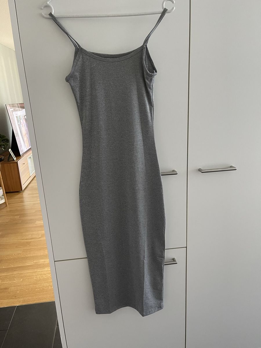 Kleider: Kleid knöchellang Camikleid grau – Neu (gemäss Beschreibung) aus Staufen von GiuliettaD 2