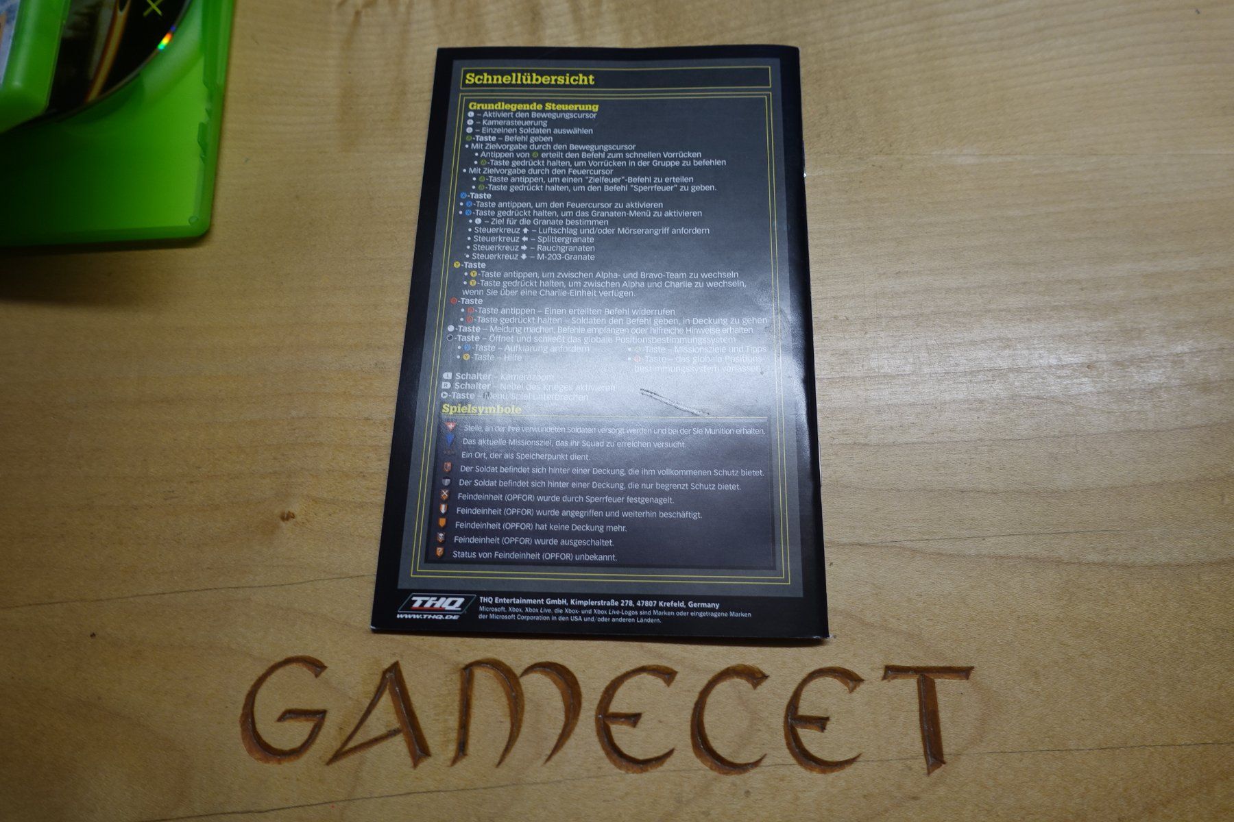 Microsoft Giochi: Full Spectrum Warrior – Usato da Steinach venduto da Gamecet 5