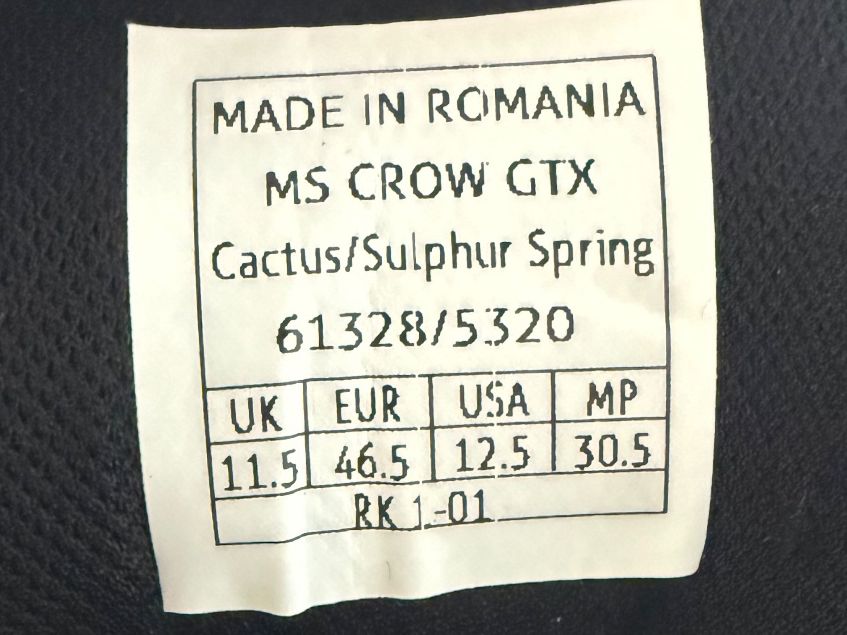 Salewa Scarpe da uomo: Salewa MS Crow GTX – Usato da Luzern venduto da cravv 4
