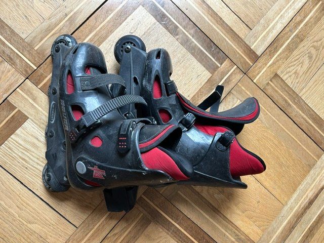 Pattini in linea & Pattini a rotelle: Inline Skates, Grösse 10 D, gebraucht, keine Defekte – Usato da Uster venduto da uhaldimann