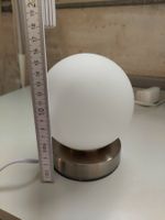 KLEINE GLAS TISCHLEUCHTE LAMPE TOUCH DIM 3 STUFEN