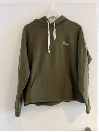 Dunkelgrüner Hoodie Damen