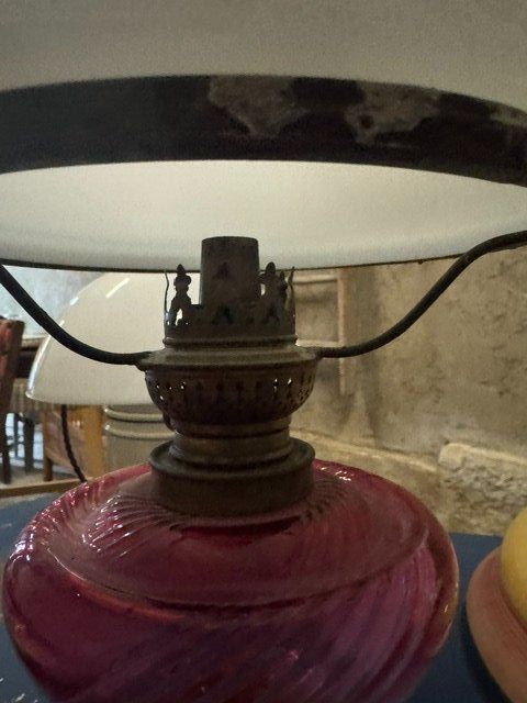 Lampade: Öllampe Jugendstil – Usato da Osterfingen venduto da ducdecarignan 1