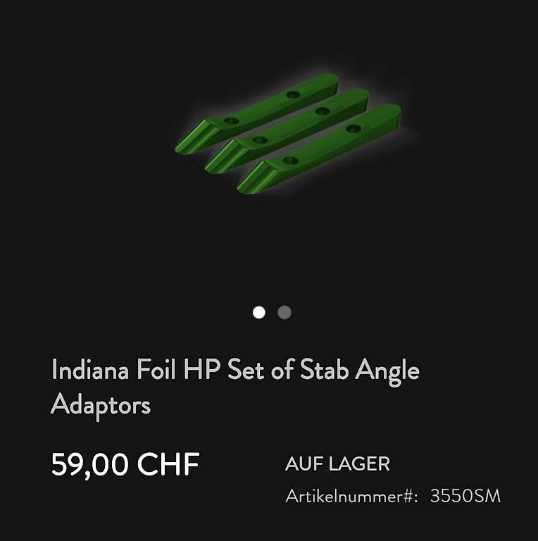Indiana Tavole da surf e di nuoto: Indiana Foil HP Stabilizer 336 – Usato da Bottighofen venduto da mar_5hbt 4