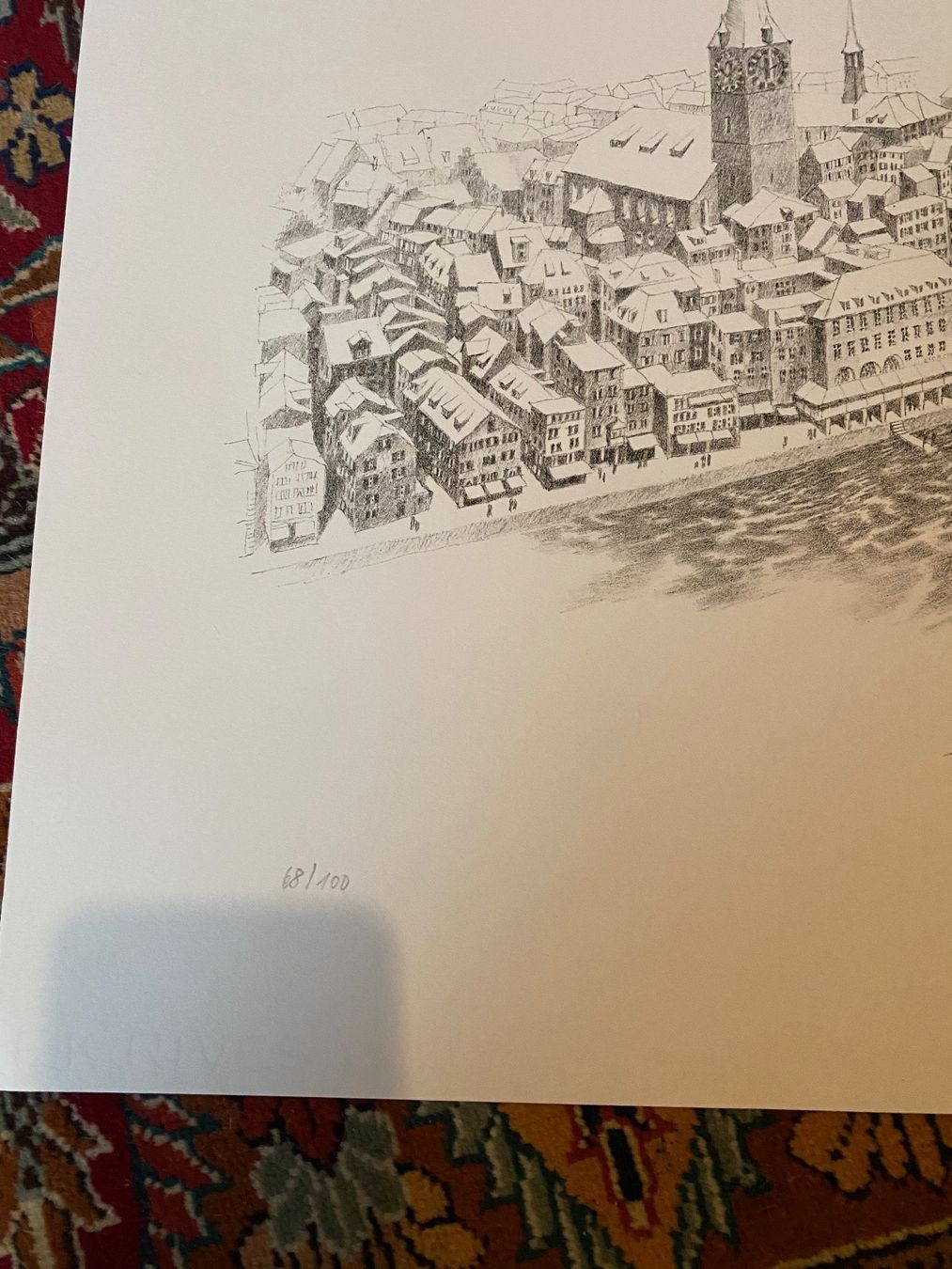 Grafica & Litografie: Godi Leiser Grafik – Usato da Münchwilen TG venduto da Mercurius63 1