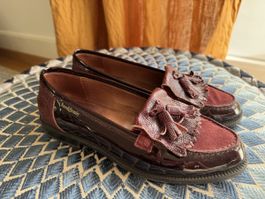 Russell & Bromley Tasseled Loafers, Size 38