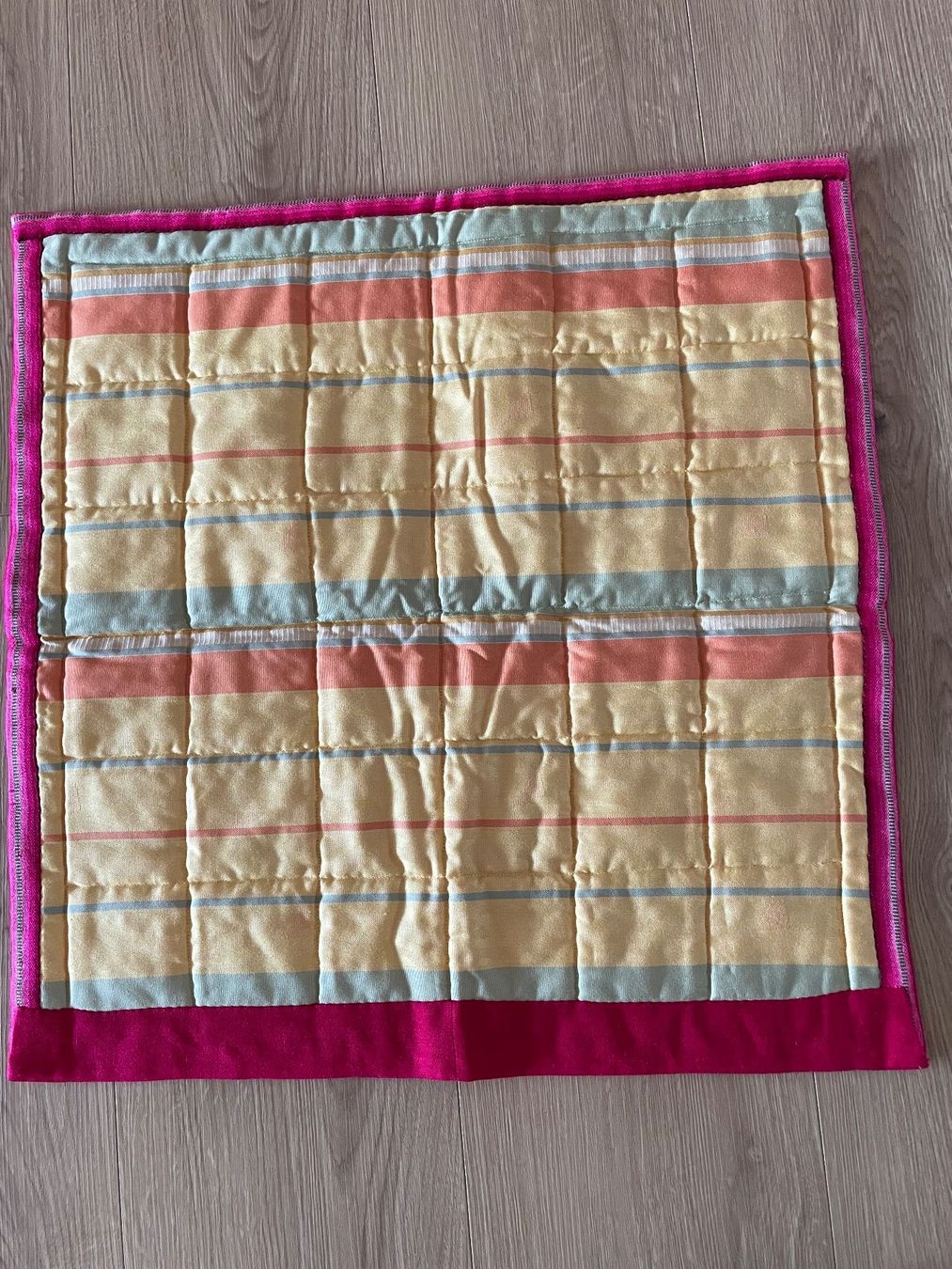 Coperte: Dekorative Vintage Patchwork Decke 62 x 63 cm – Usato da Winkel venduto da Kade50 2