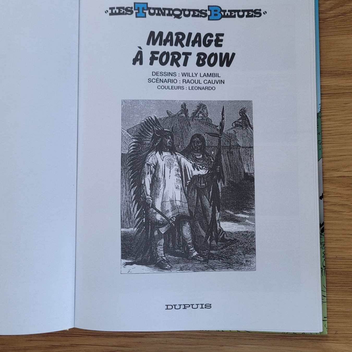 Comics: BD EO Les Tuniques Bleues 49. Mariage  Fort Bow – Gebraucht aus Biel/Bienne von Destockweb 1