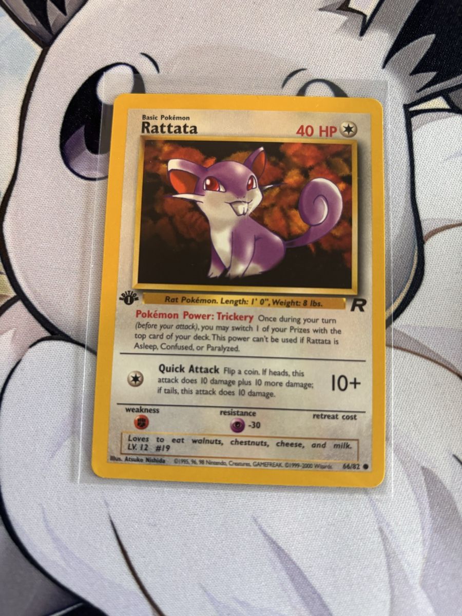 Pokémon Cartes à collectionner: Rattata (TR 66) First Edition – D'occasion à Regensdorf par sam_qrg5