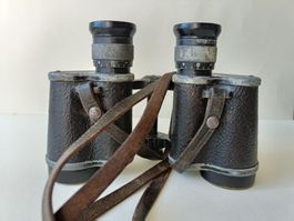 Vintage Fernglas Carl Zeiss Jena «Silvamar» 6x30 mit Lederkö