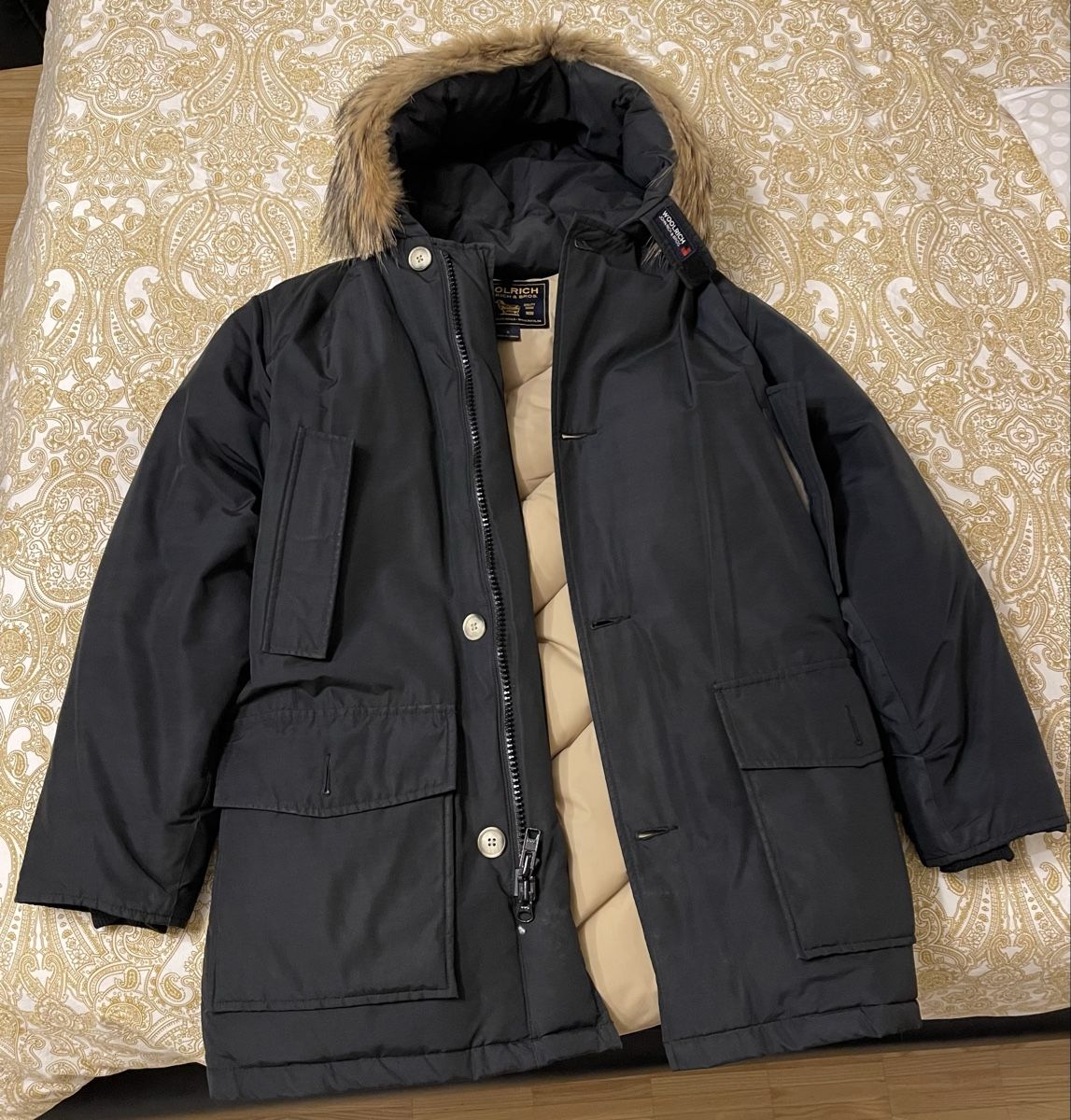 Woolrich Mäntel: Woolrich Arctic Parka Herren, Größe S, schwarz – Gebraucht aus Spreitenbach von Levin1983 2