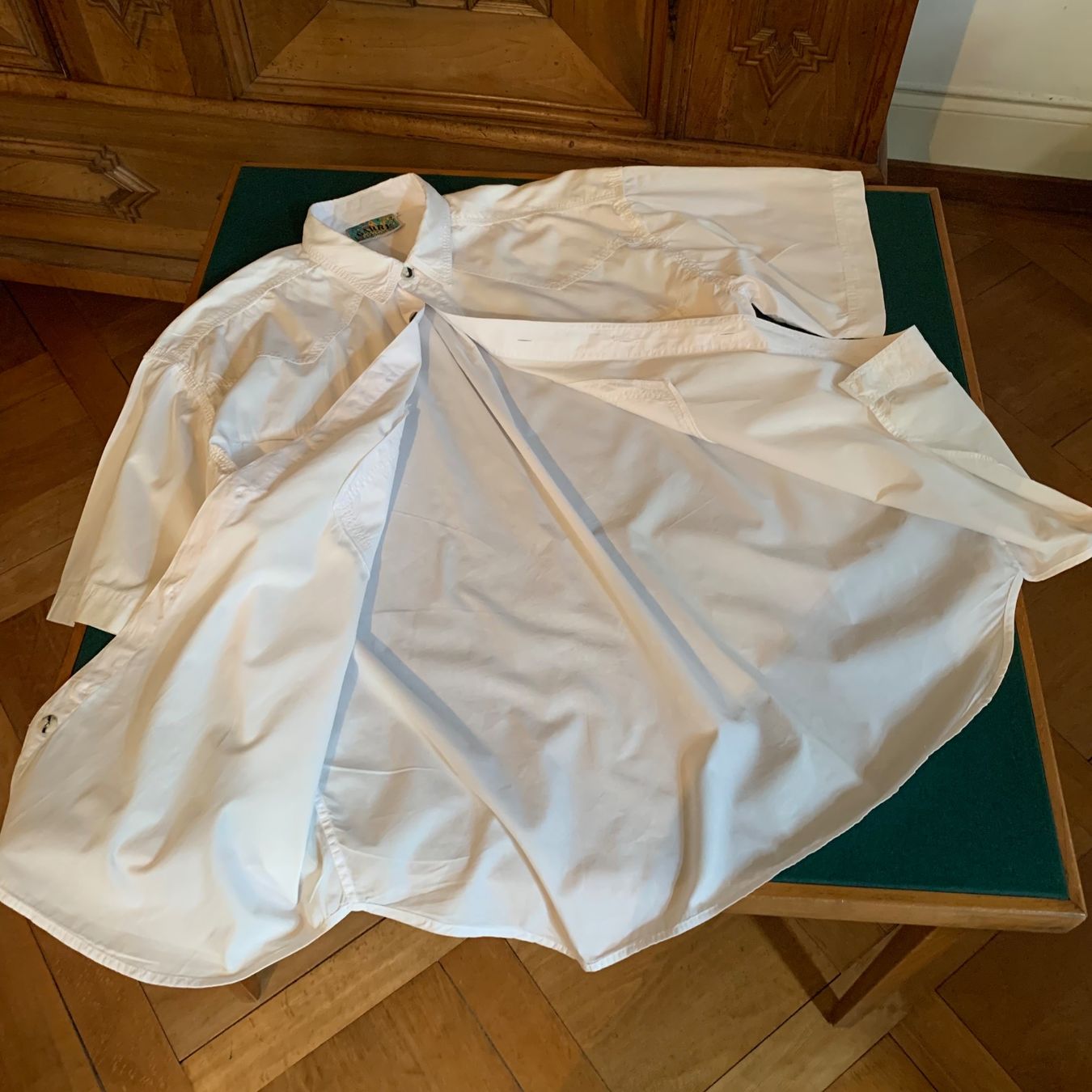 Camicie: GARRY BASIC VINTAGE Hemd 100% Baumwolle  Größe: L – Usato da Interlaken venduto da Bona55 9