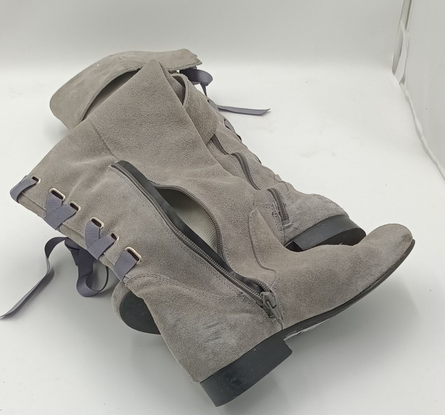 Scarpe da donna: élégantes bottes en daim – Usato da Lausanne venduto da Fanny57 3
