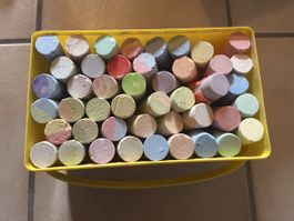 Kreide Kasten verschiedene Farben 