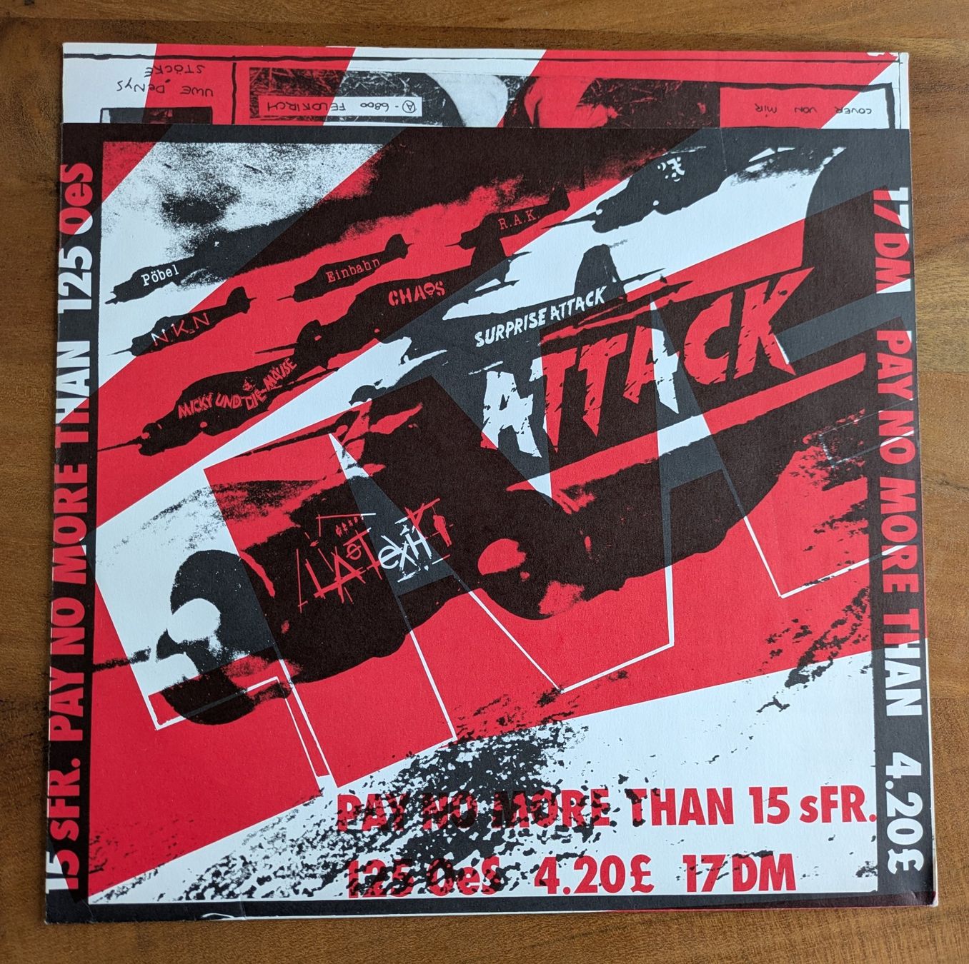 Schallplatten: Teufelskraut - Swiss Punk Sampler LP 1982 – Gebraucht aus Basel von Beretta2