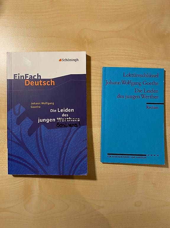 Libri: Die Leiden des jungen Werther - Goethe  – Usato da Sörenberg venduto da An_bl