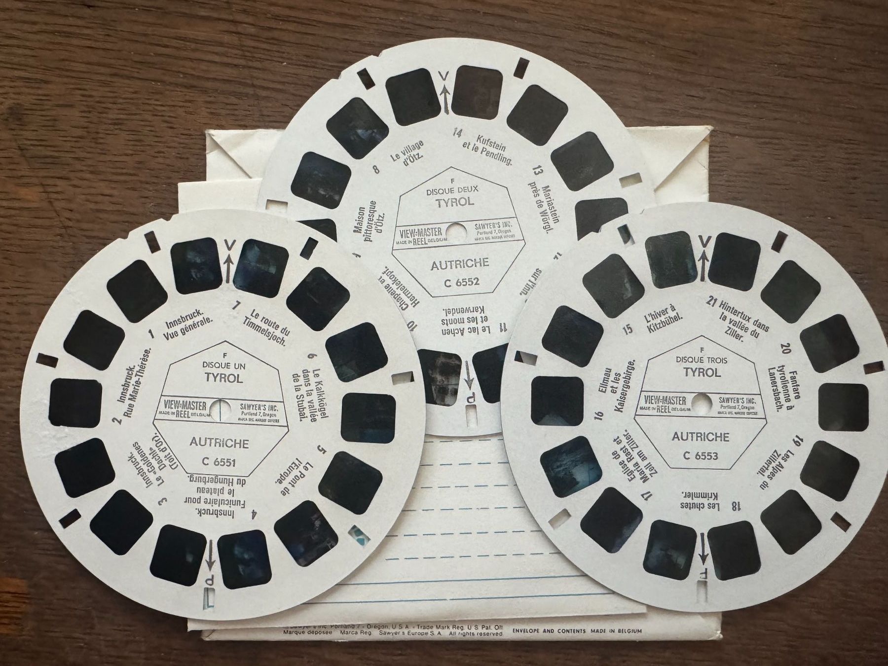 View-master Spielzeuge: View-Master 3D: Nr. C 655 TYROL ÖSTERREICH – Gebraucht aus Tegerfelden von siebenmacky 2
