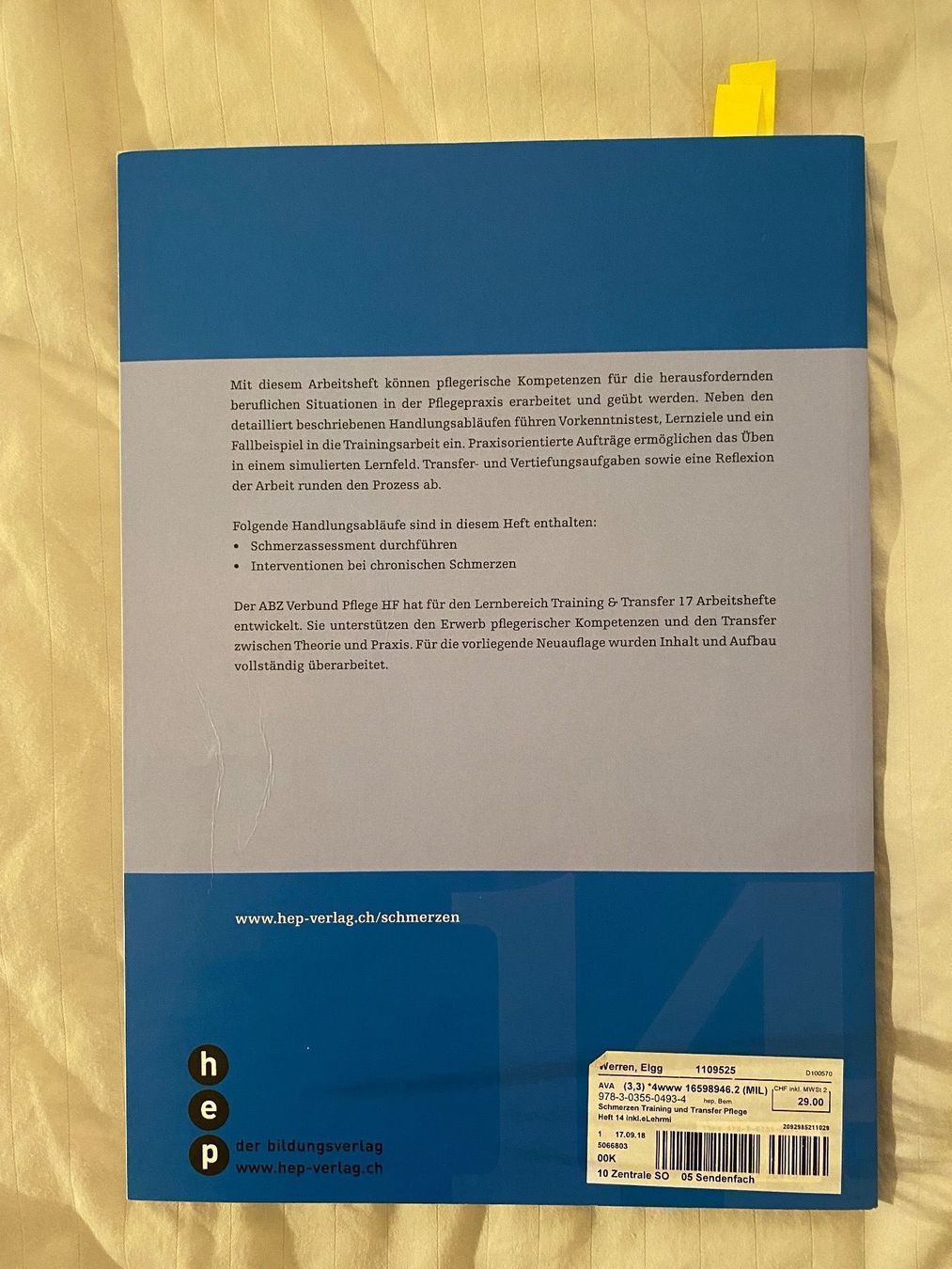 Libri: Buch „Schmerzen“ – Nuovo (secondo la descrizione) da Winterthur venduto da m.tix 1