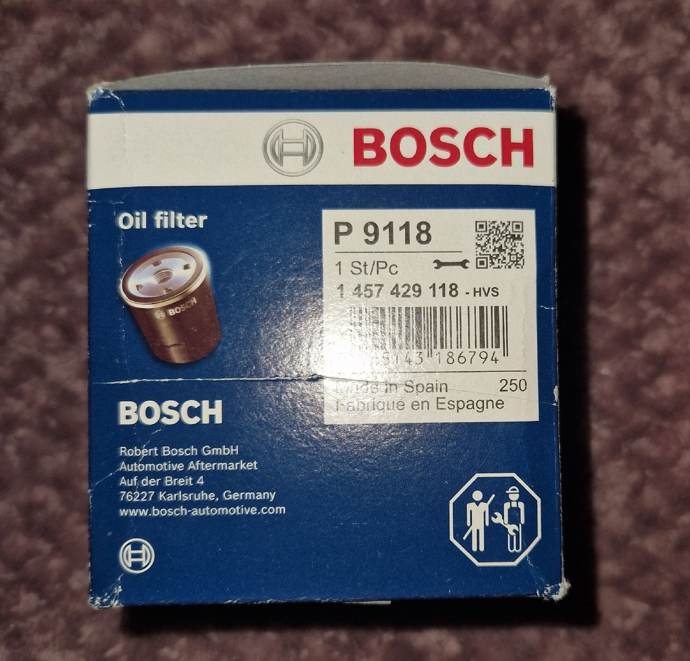 Bosch Alle Autoersatzteile: BOSCH Ölfilter P 9118 Neu OVP – Neu und originalverpackt aus Utzenstorf von Ernie_und_Bert 1