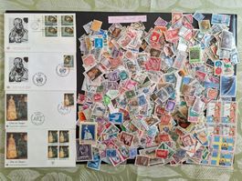 Ca 1000 Ausland-Briefmarken ab Uralt (XX11)