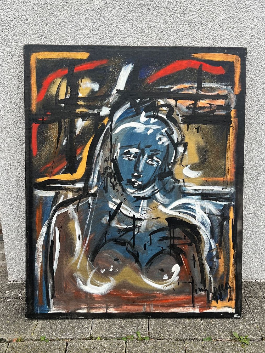 Gemälde: Gemälde – Gebraucht aus Gebenstorf von Suisse1956