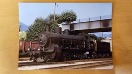 Postkarte SBB Güterzug Dampflok C 4/5 2707