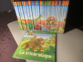 Lot complet 39 livres "Le Monde des Dinosaures" Altaya