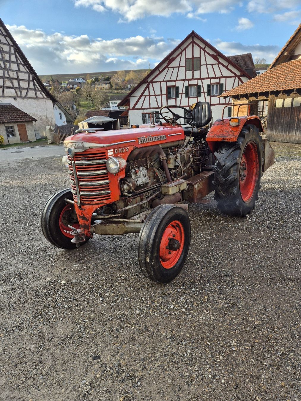 Hürlimann Trattori: Hürlimann D100s – Usato da Schleitheim venduto da Marc.Heller