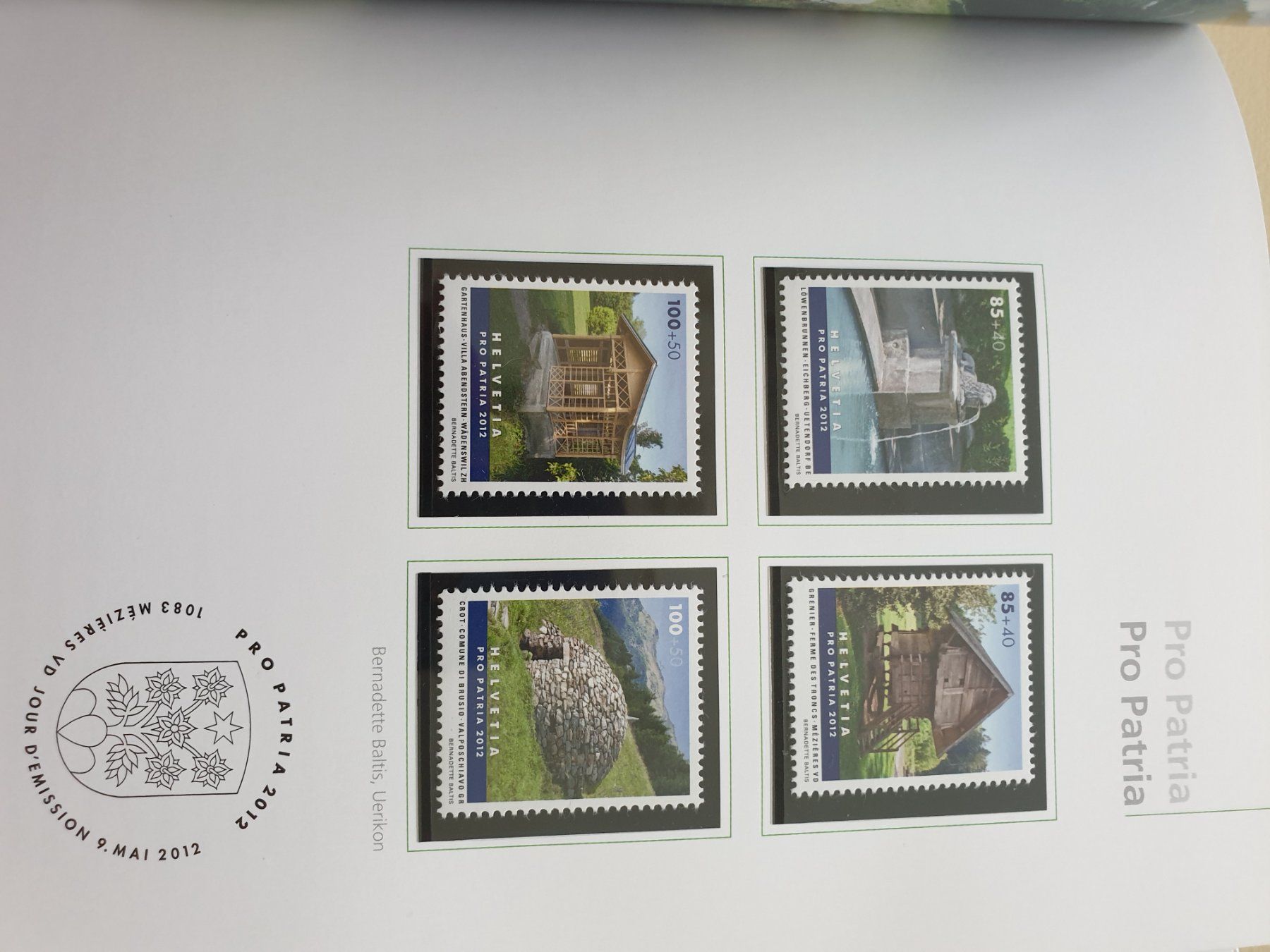 Alle Briefmarken: Jahresbuch CH Briefmarken 2012 postfrisch vollständig top – Neu (gemäss Beschreibung) aus Frauenfeld von Kasico 5