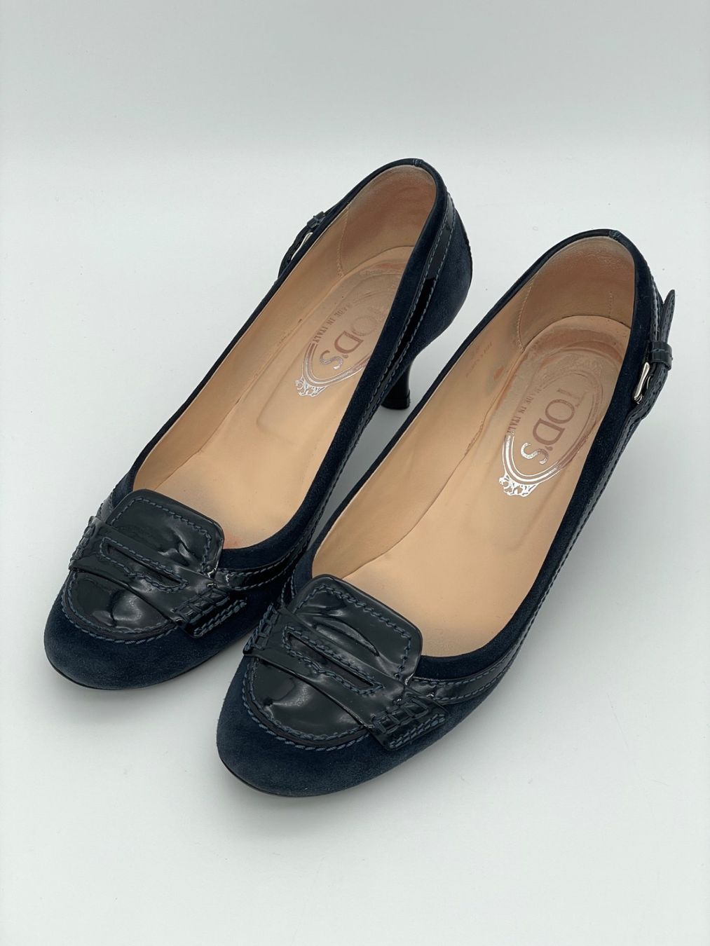 Tod'S Scarpe da donna: Tod's Gommini Pump EU 38 Blau – Usato da Zürich venduto da shoe_shop 2