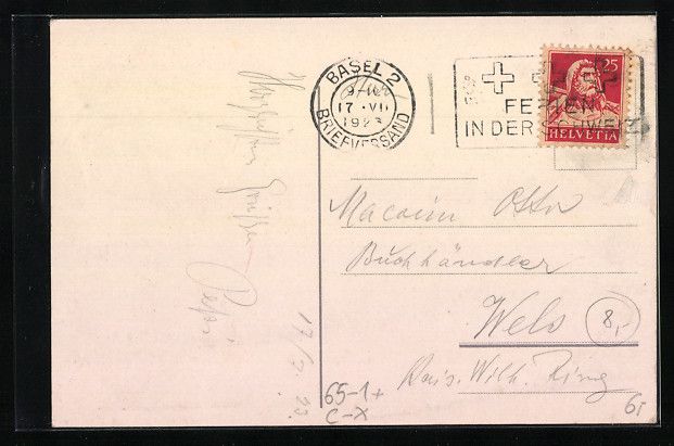 Cartoline postali: Basel, Bundesbahnhof, Hotel, Restaurant  – Usato da Berlin venduto da bartko-reher 1