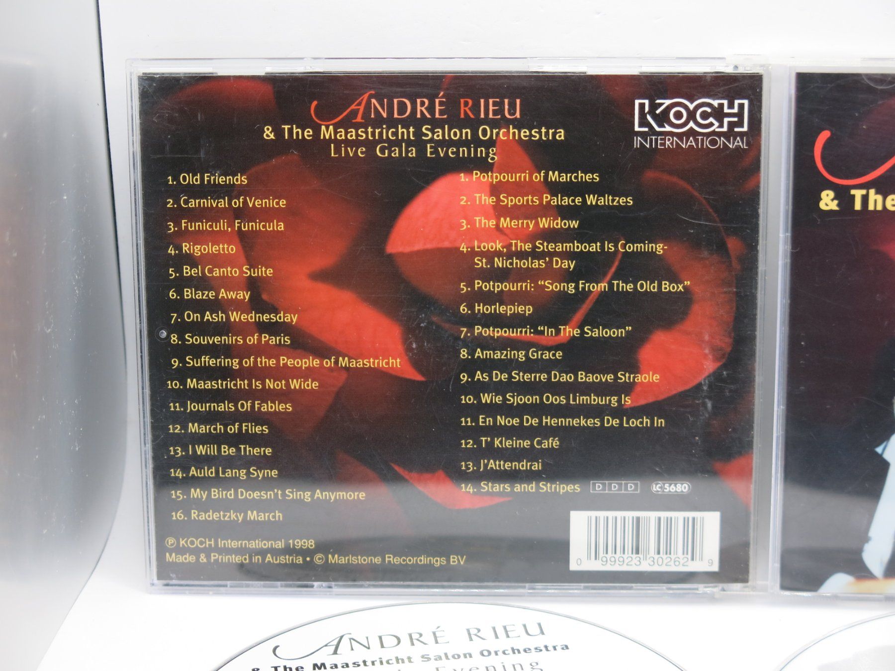 CD: 2 CD Andre Rieu + Maastricht Orchestra - Live Gala Evening – Usato da Ernetschwil venduto da luisvonerni 1