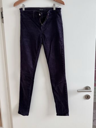 J Brand velvet Pants W28 Purple Skinny Fit Autumn Style