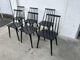 6er Set Mid Century Stühle Farstrup Denmark