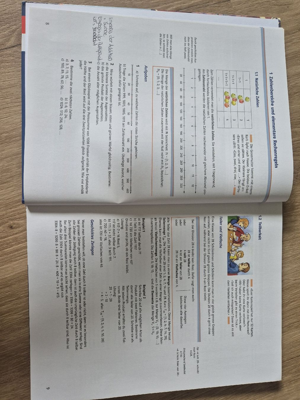 Libri: Lambacher Schweizer 7/8 Grundlagen Mathematik – Usato da Oberriet SG venduto da bae_2kbx 3