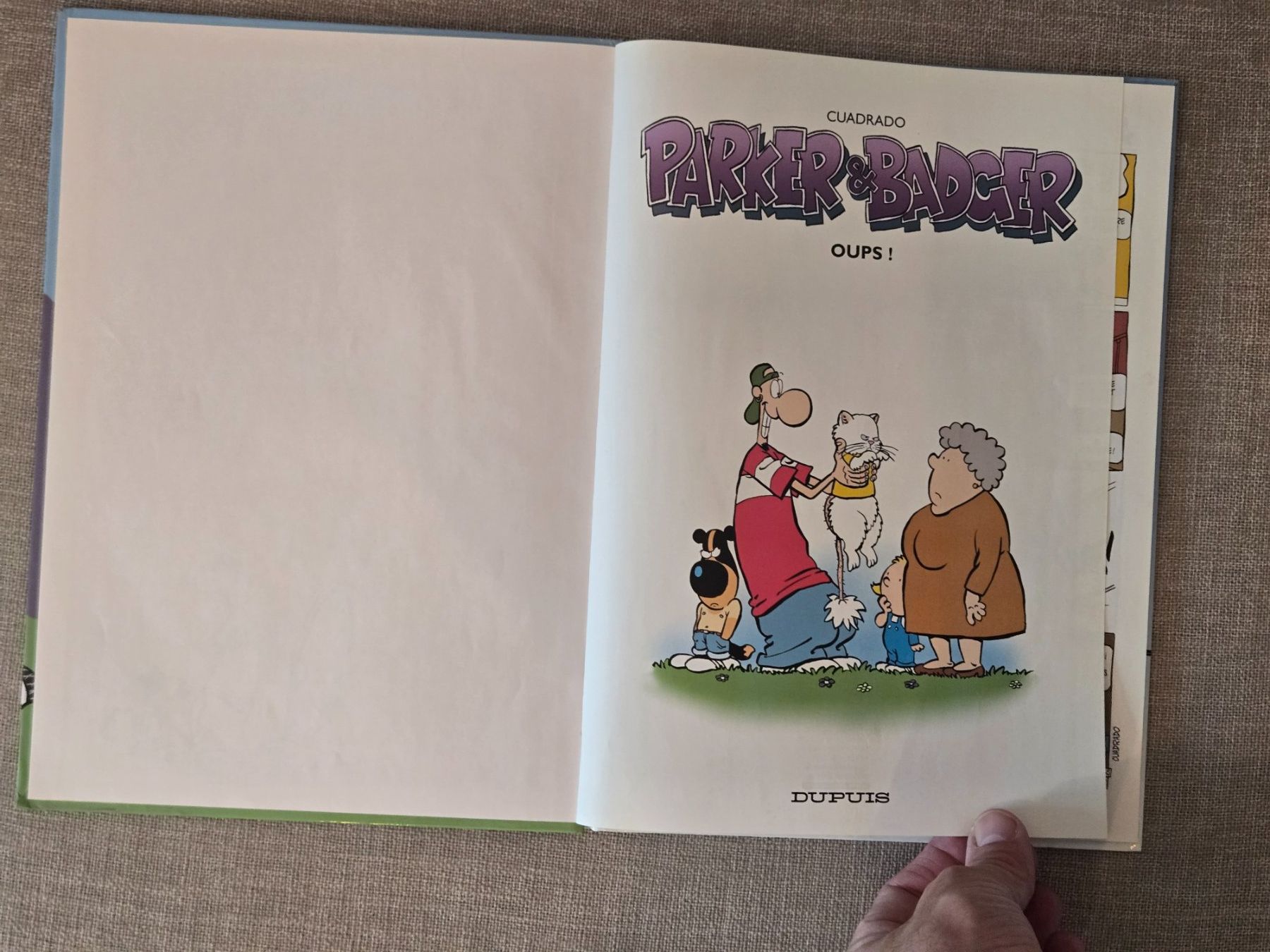 Comics: Parker & Badger N°2 - Oups ! - EO – Gebraucht aus Crémines von Blakedrake 4