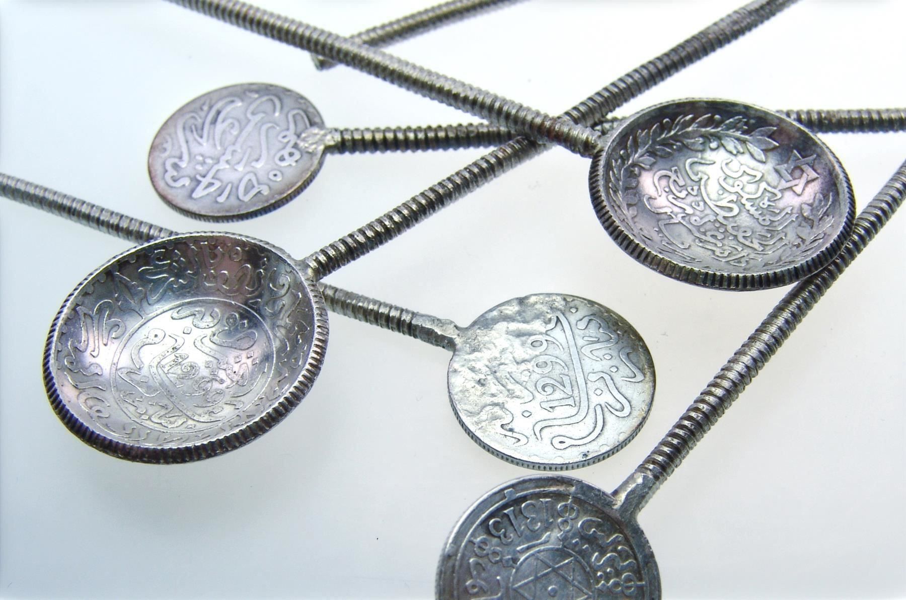 Cucchiai: 835 Silber Tee- / Kaffeelöffeli Marokko – Usato da Langenthal venduto da TolleGeschenke2026 4